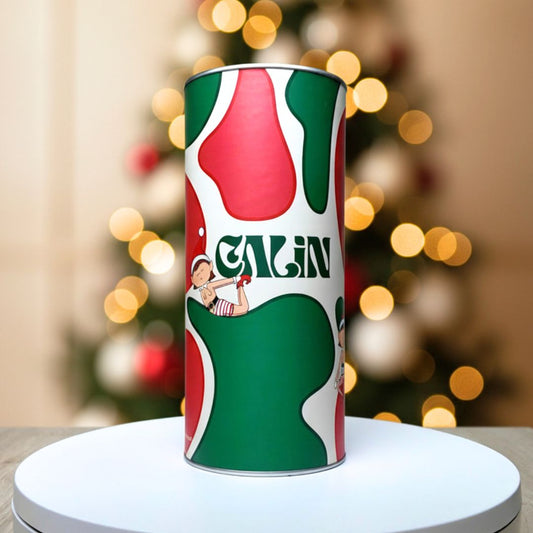 Huge Stripping Elves Gifting Can