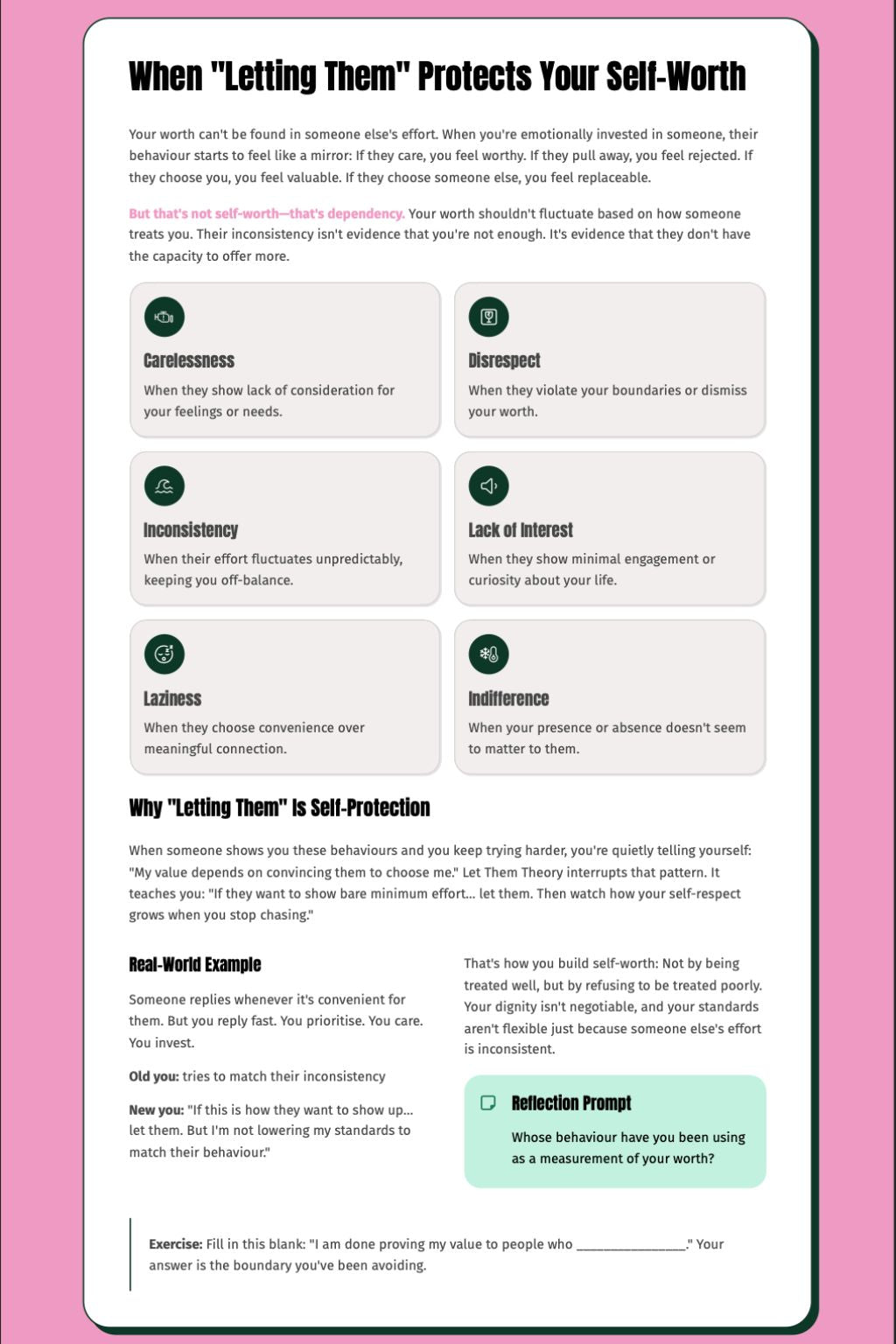 Let Them Theory - Digital Summary