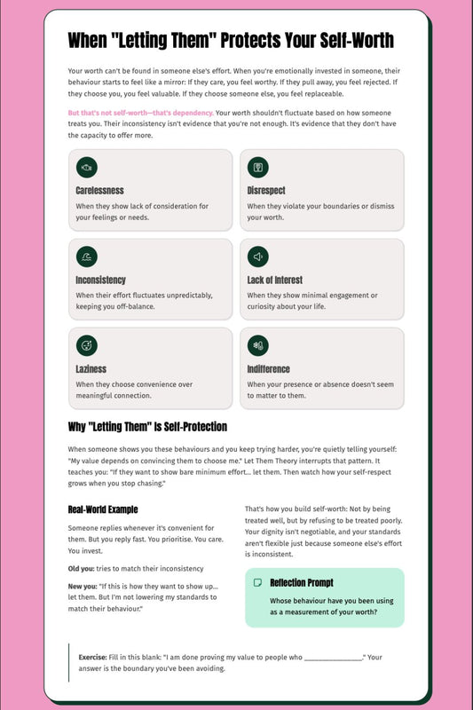 Let Them Theory - Digital Summary